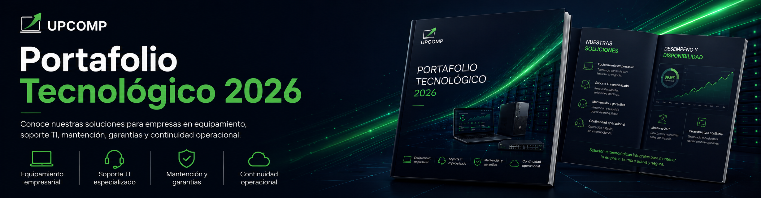 Portafolio Tecnológico 2026 de soluciones empresariales | UpComp