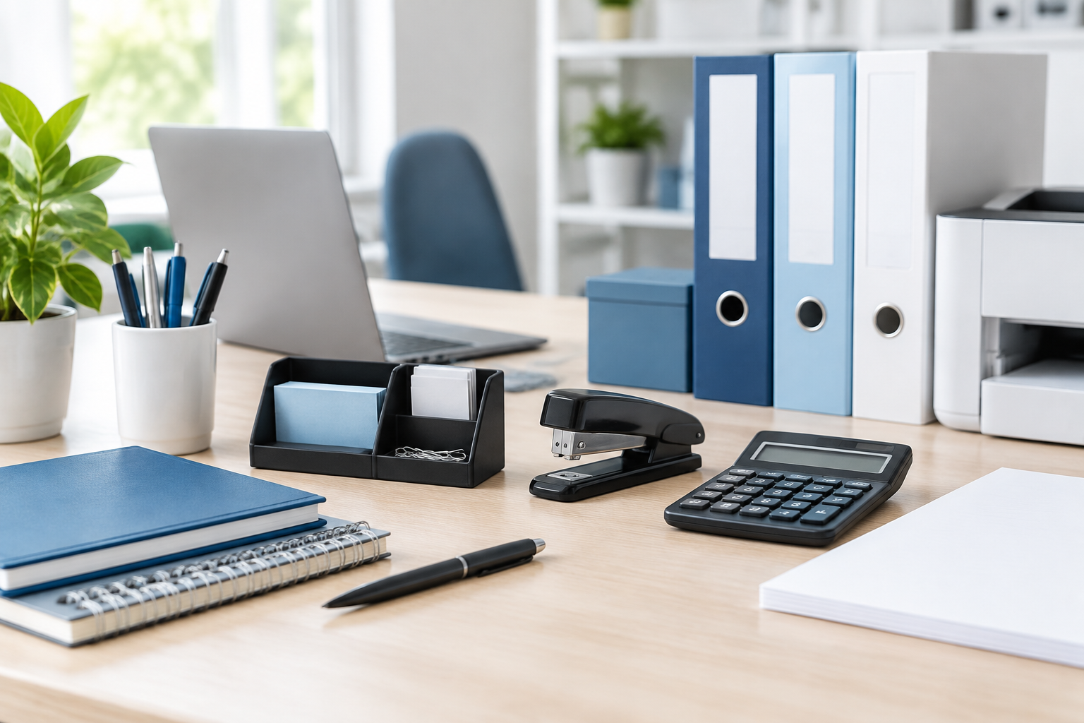 Artículos básicos y equipos especializados para tu oficina