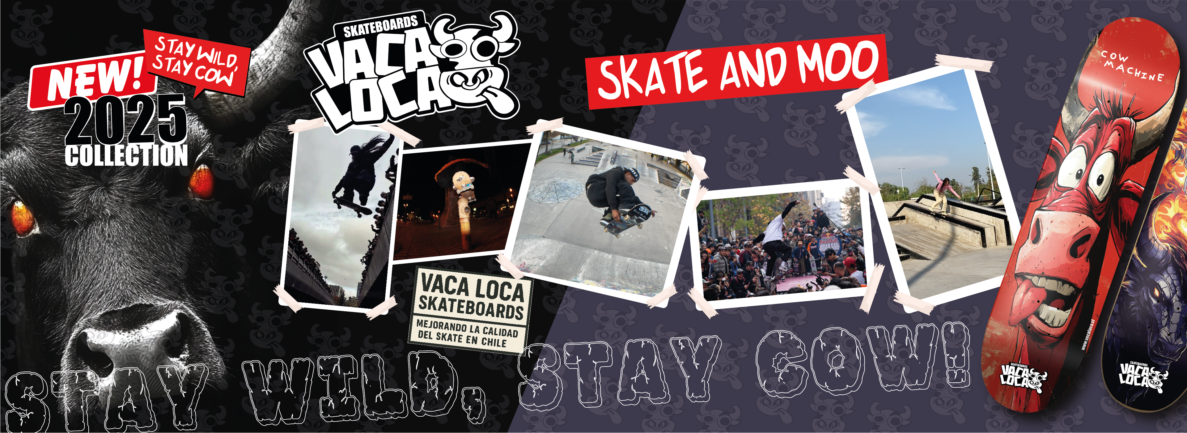 Vaca Loca Skateboards colection 2025