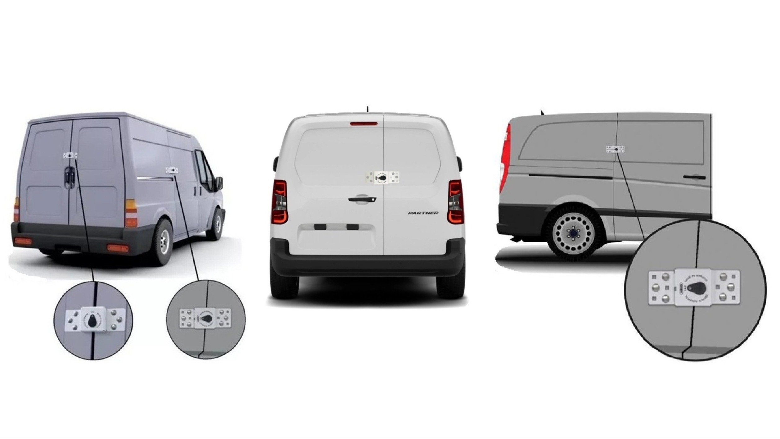 Compatible con todos los furgones