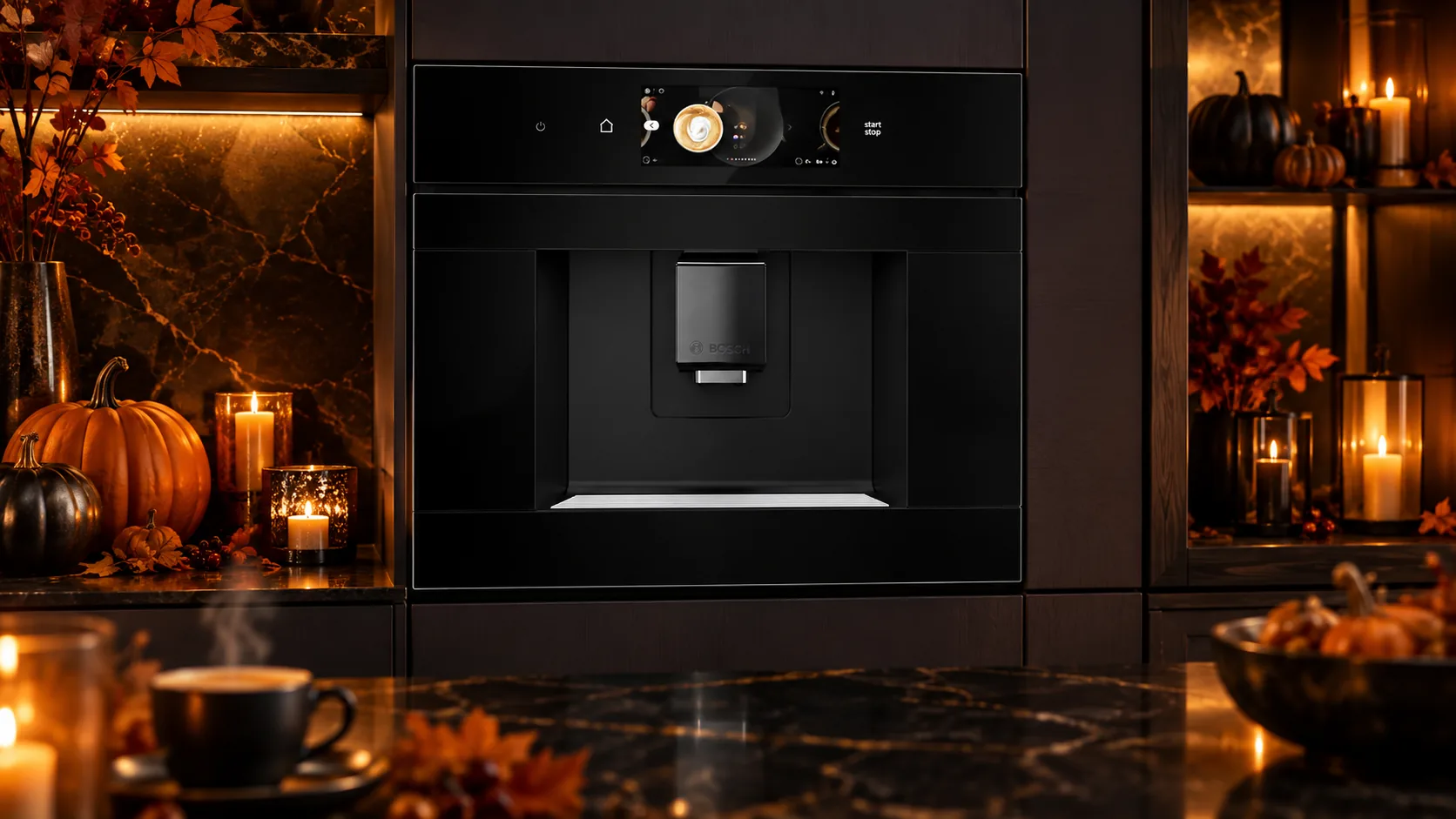 Bosch Serie 8 cafetera integrable negra CTL7181B0
