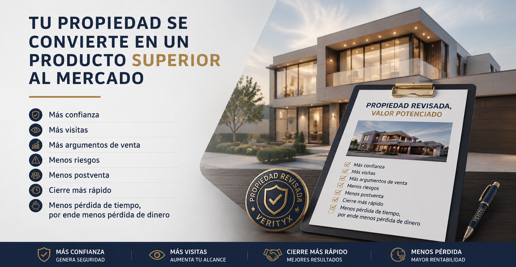 TU PROPIEDAD SE CONVIERTE EN UN PRODUCTO SUPERIOR AL MERCADO