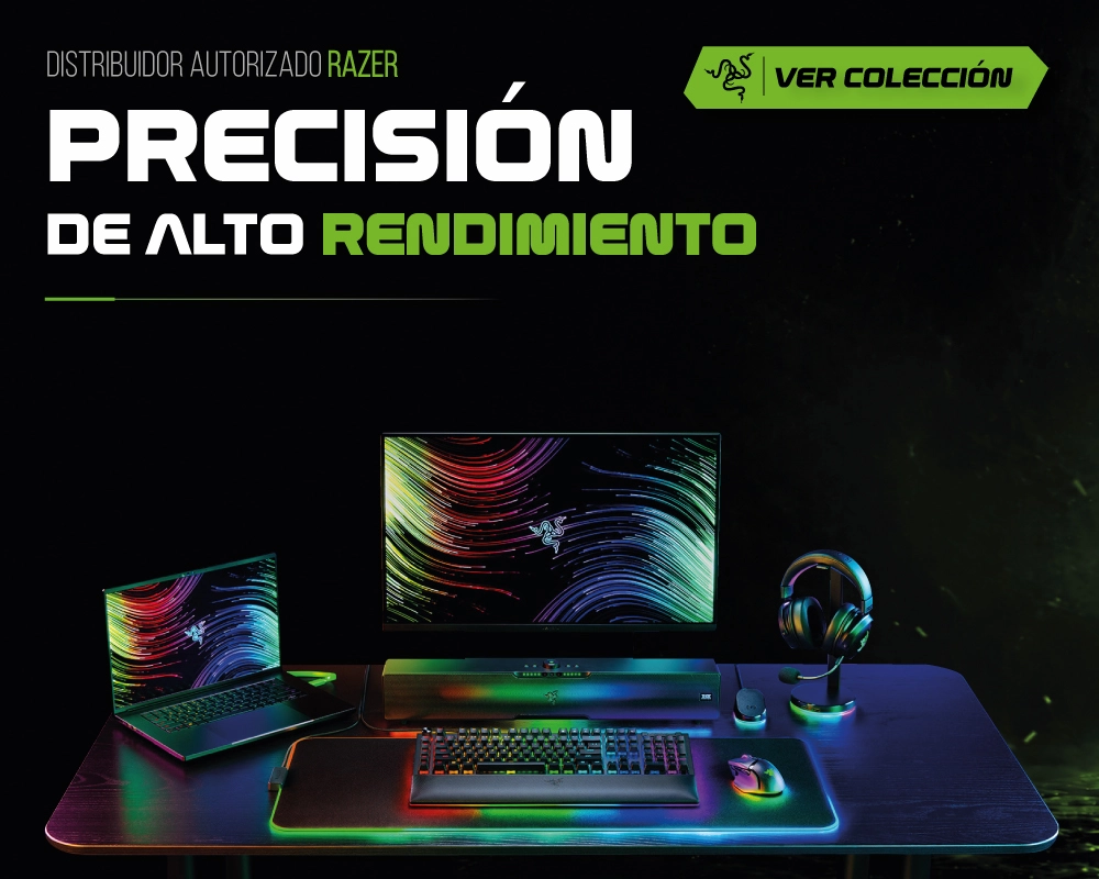 Productos Razer en VGamers Chile | Periféricos gamer de alto rendimiento
