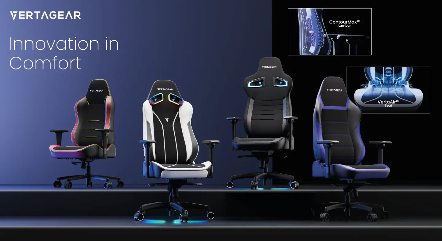 Juega Mejor con Vertagear Diseño premium y soporte total para tu rendimiento
