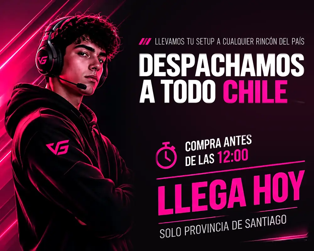 VGamers Chile: despacho gamer a todo Chile y entrega el mismo día en Santiago