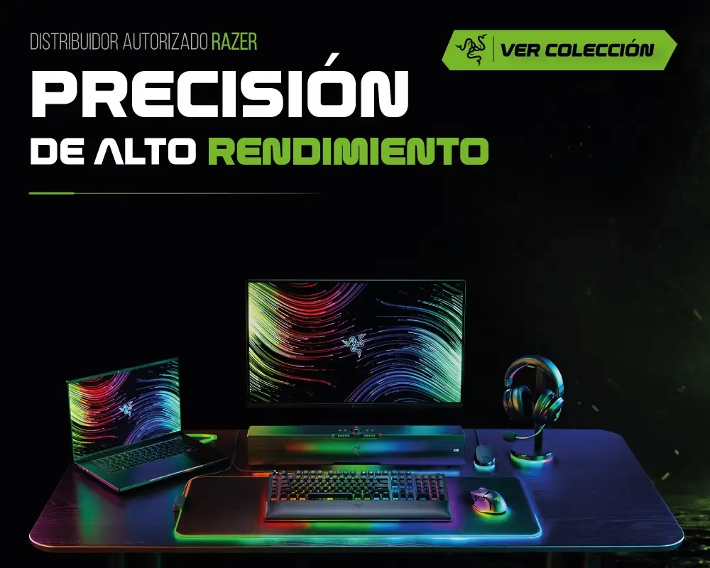 Productos Razer en VGamers Chile | Periféricos gamer de alto rendimiento
