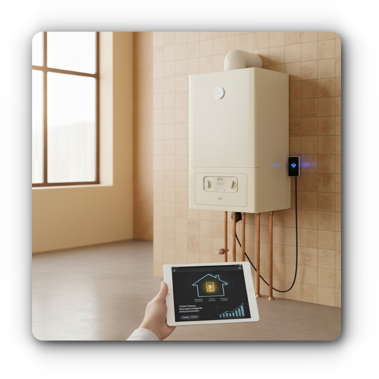 <span style="font-size: 1.3em !important; line-height: 1.3;">No es necesario <b style="color: #0E89C0 !important;">reemplazar sus aparatos antiguos</b> o pagar por <b style="color: #0E89C0 !important;">costosas instalaciones </b></span><br>
