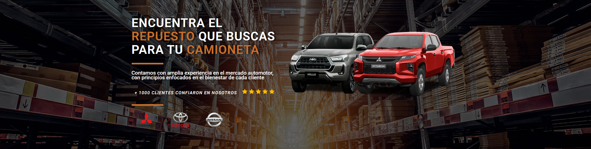 Vimat - Repuestos para camionetas, Toyota, Mitsubishi, Nissan y más.