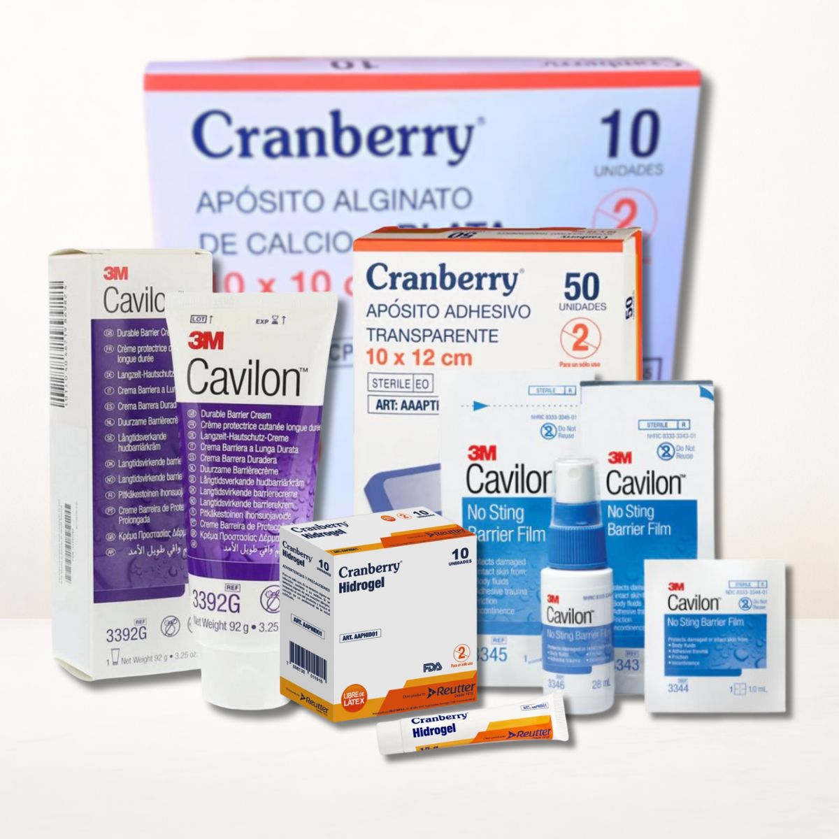 Curaciones y Desechables