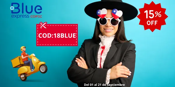 Envíos blue express