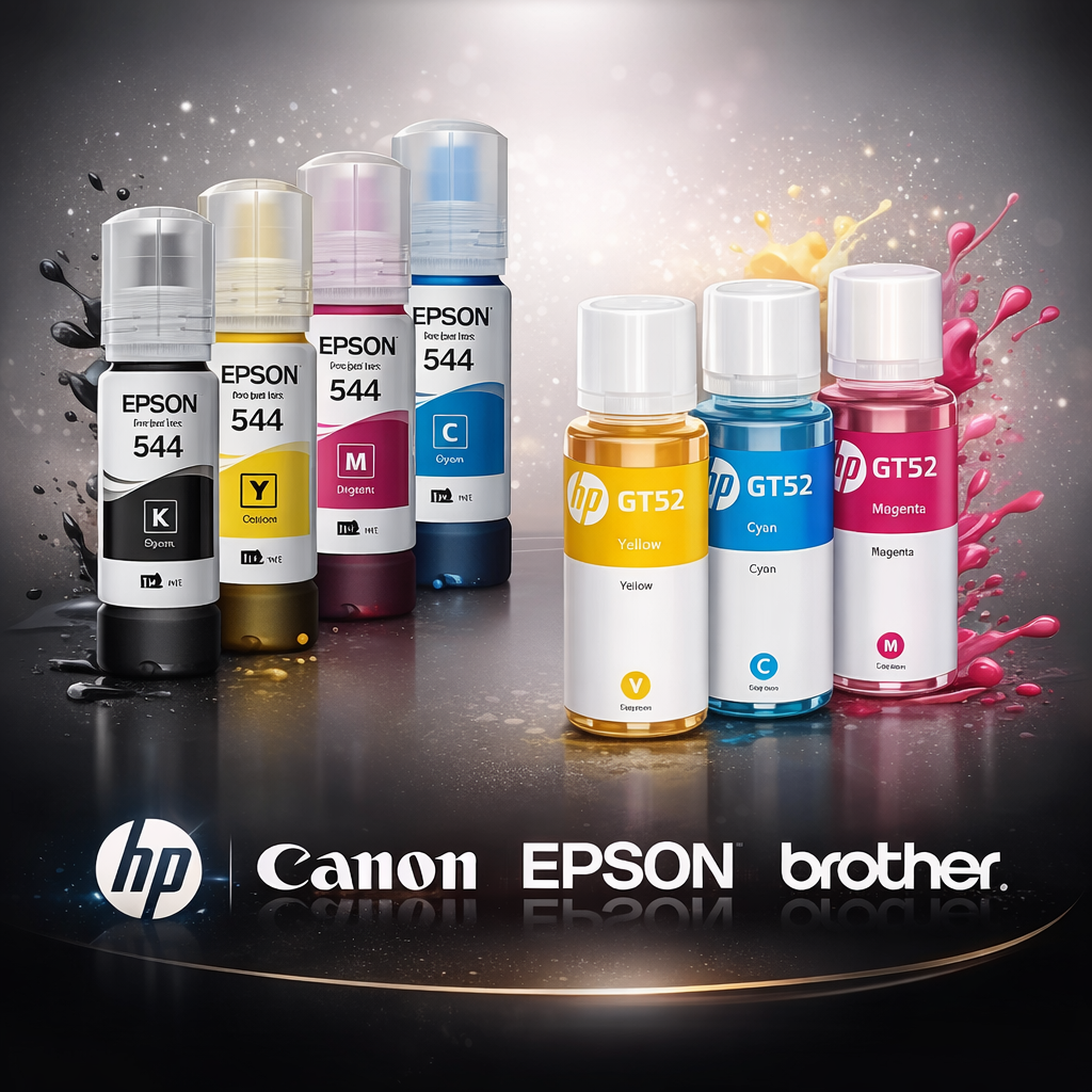 botellas de tinta continua epson hp recarga impresoras chile