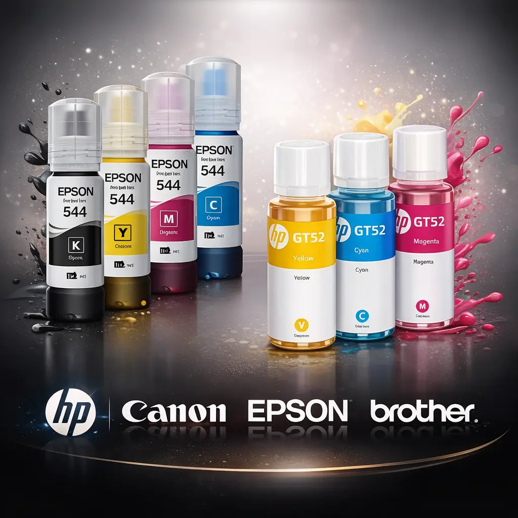 botellas de tinta continua epson hp recarga impresoras chile