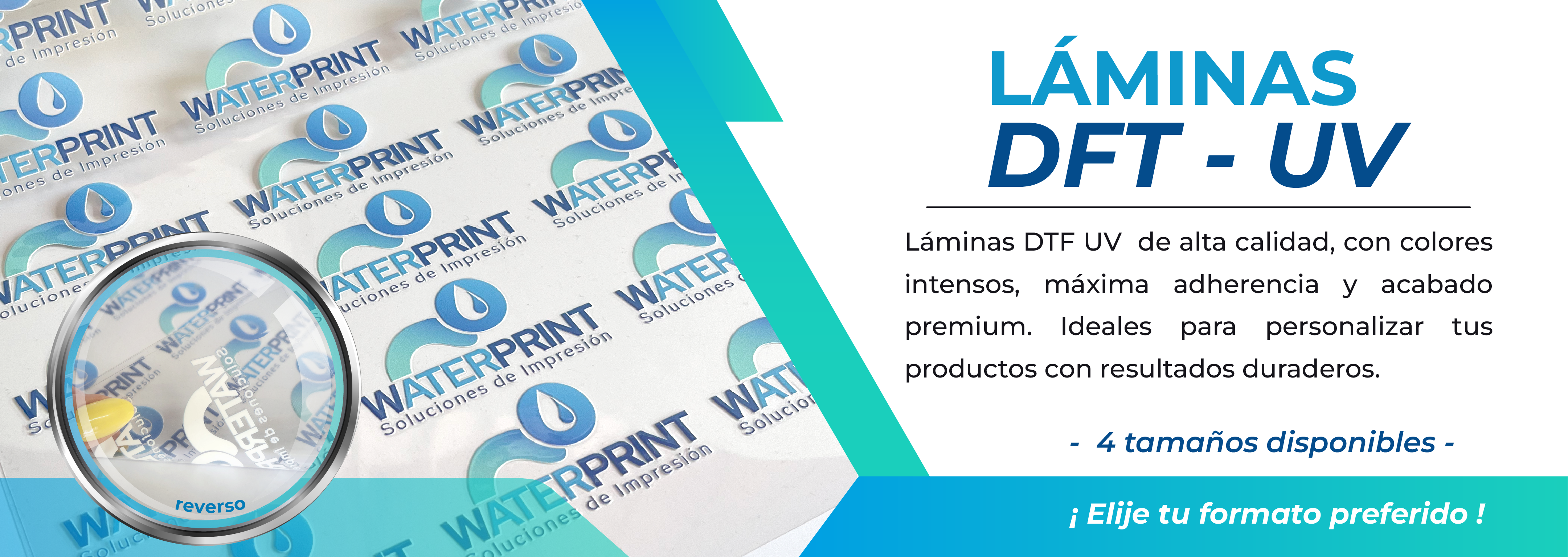 Personalizá tus productos favoritos con nuestros servicios de impresión.