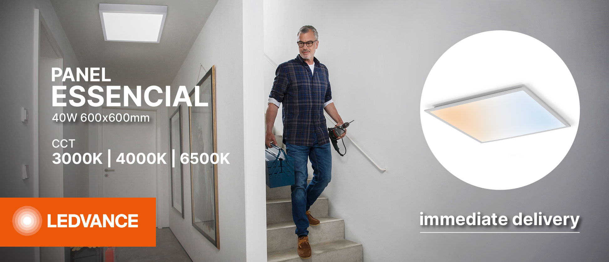 panel 3 cct ledvance