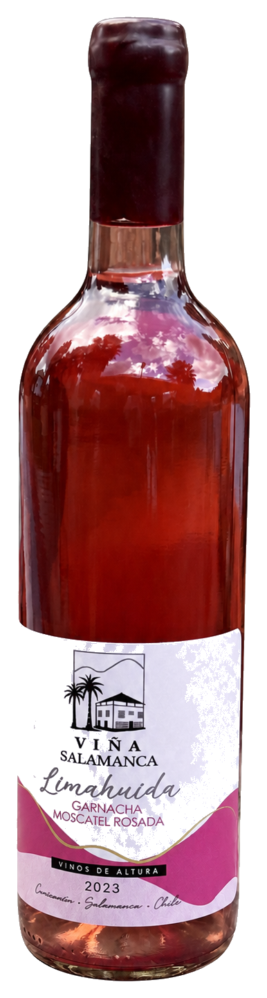 Botella de Limahuida · Moscatel Rosada / Garnacha 2023