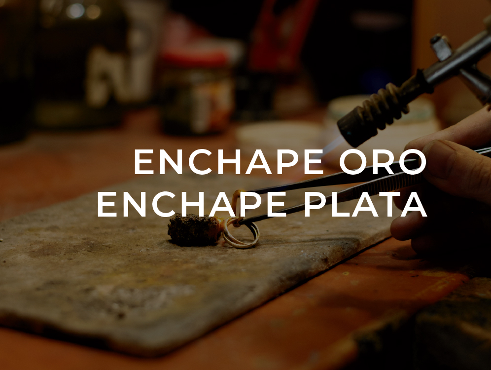 Enchape Plata y/o Oro