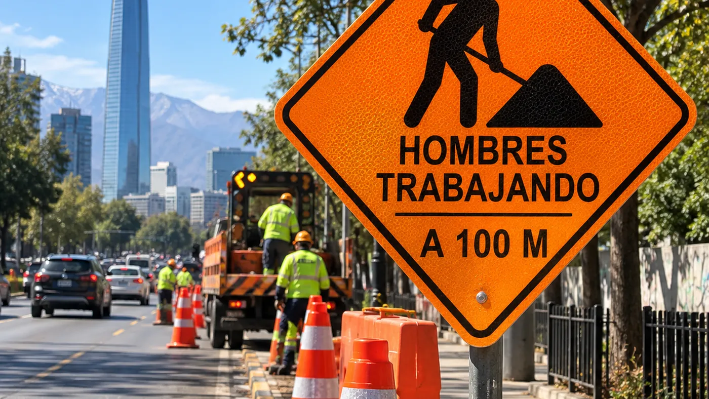 Señalética vial y de seguridad para obras y faenas en Chile