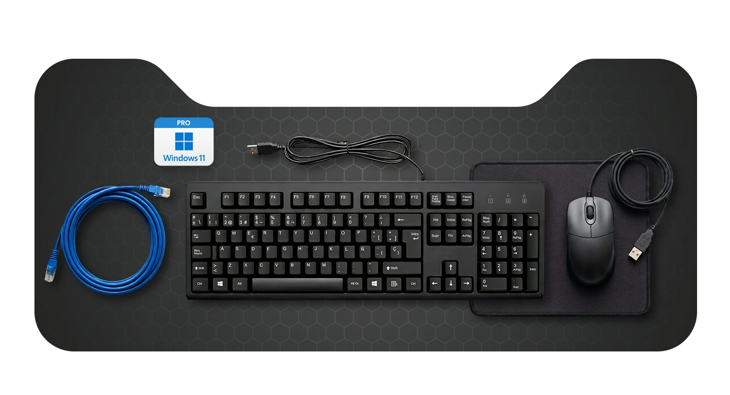 AIO equipadas desde el primer segundo.