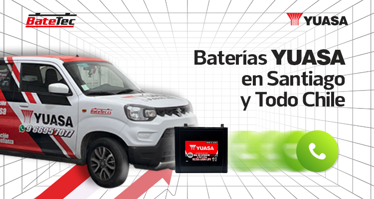 ¡Llama ahora y recibe tu batería en Santiago o en cualquier parte de Chile