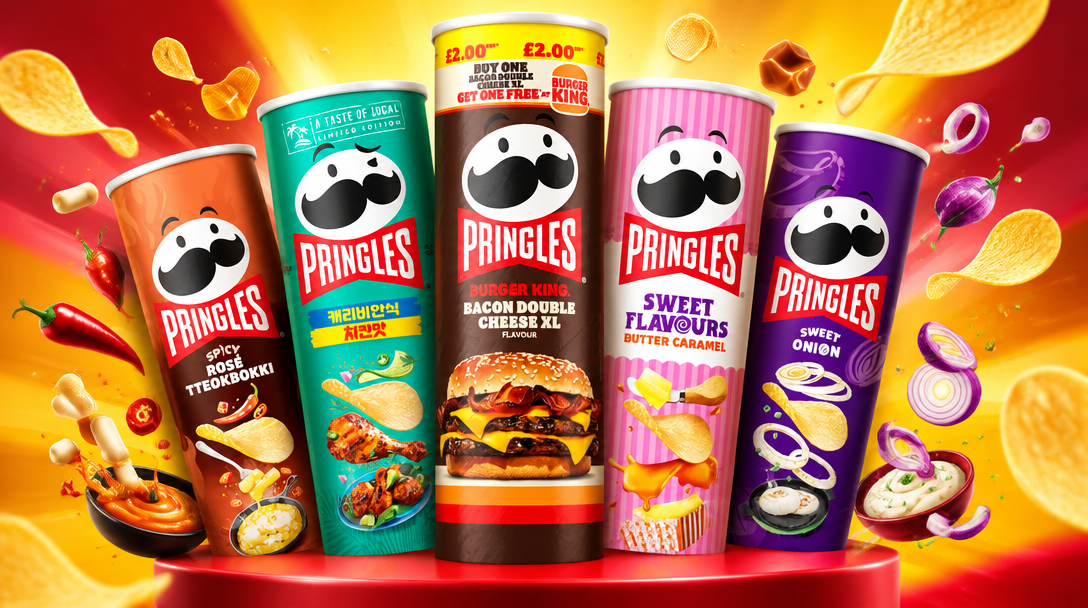 Descobre sua Pringles favorita