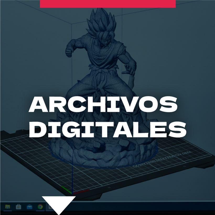 archivos digitales para impresion 3D STL anime geek cultura pop comics