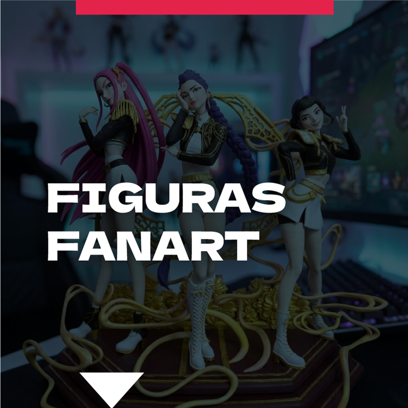 Figuras coleccionables pintadas impresion 3D STL anime geek cultura pop comics