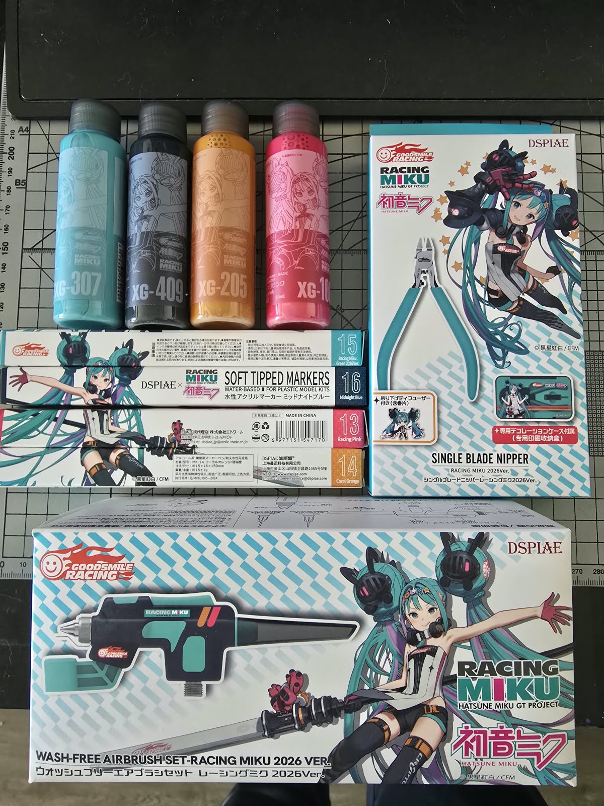 Colecciónes Racing Miku y Nazca!