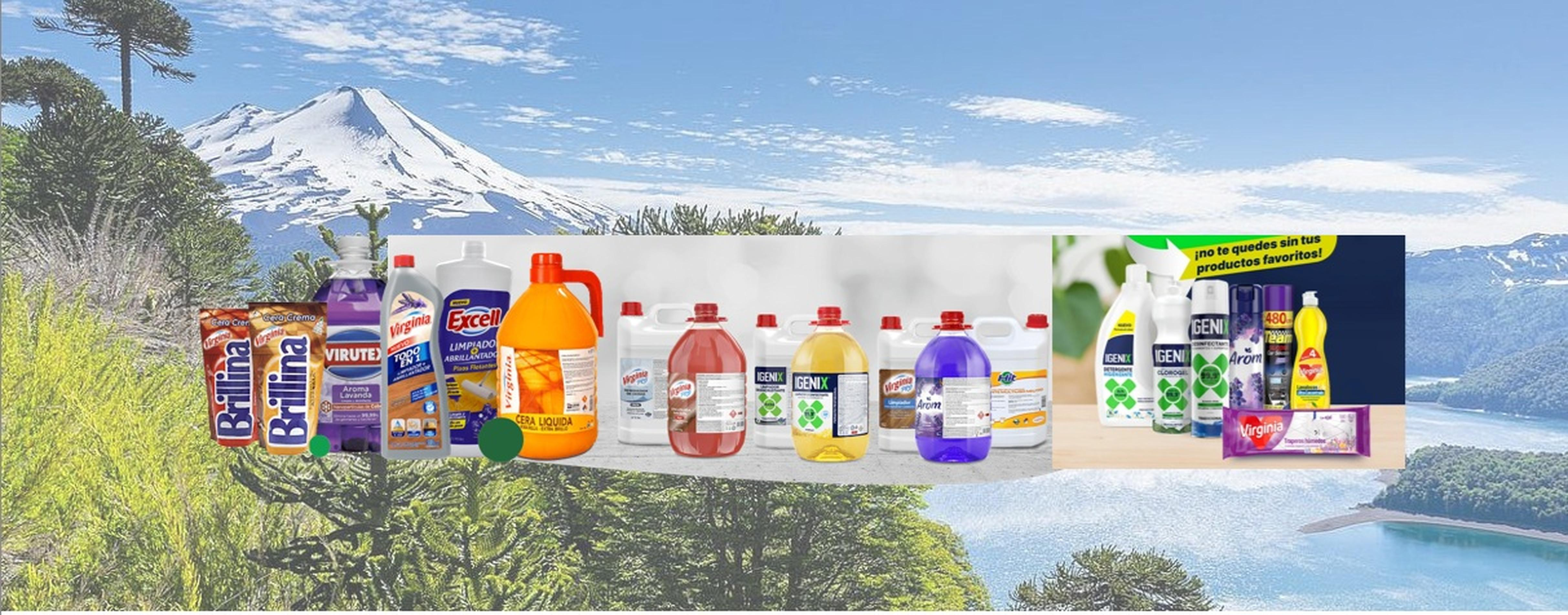 Las mas variadas y conocidas marcas de Productos de Aseo y Limpieza